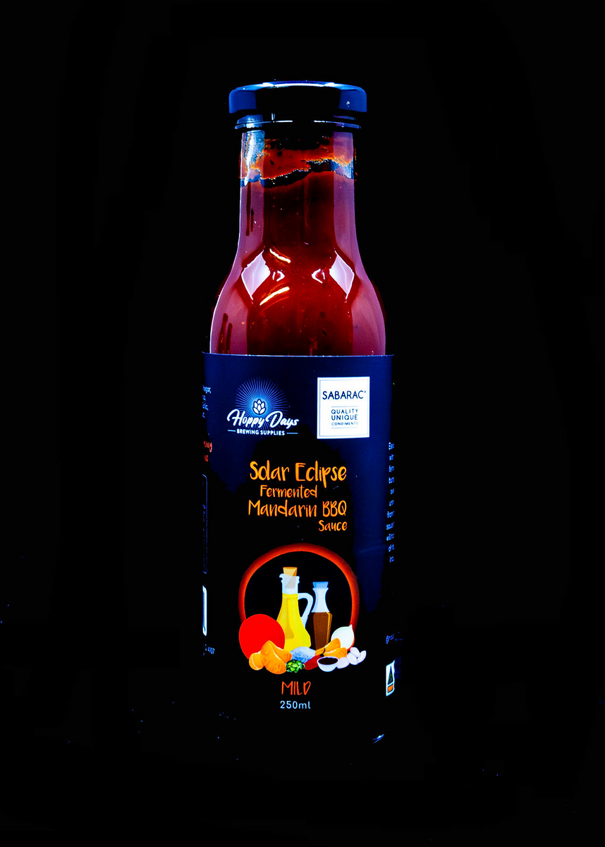 Sabarac Solar Eclipse Fermented Mandarin BBQ Sauce 250ml The Smoking