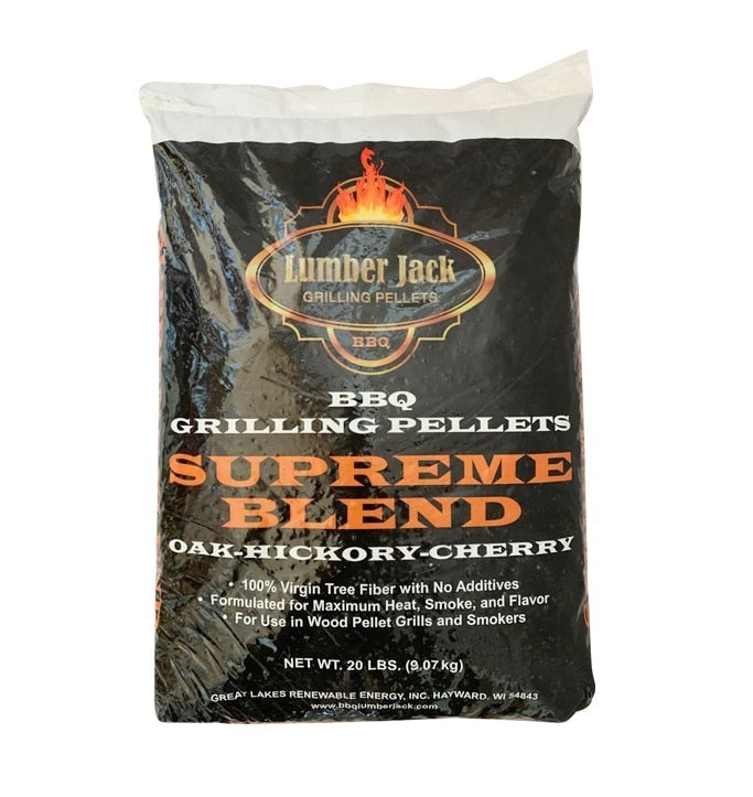 Lumber Jack Smoking Pellets Supreme Blend 9.07kg The Smoking Log Co