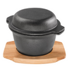 Pyrolux Garlic Pot w Maple Tray