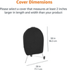 TSLC Charcoal Kettle Grill Cover 57cm