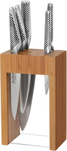 Global Osaka 6 Piece Bamboo Knife Block Set