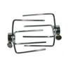 Outdoor Magic Chrome Plated Steel Spit Prongs